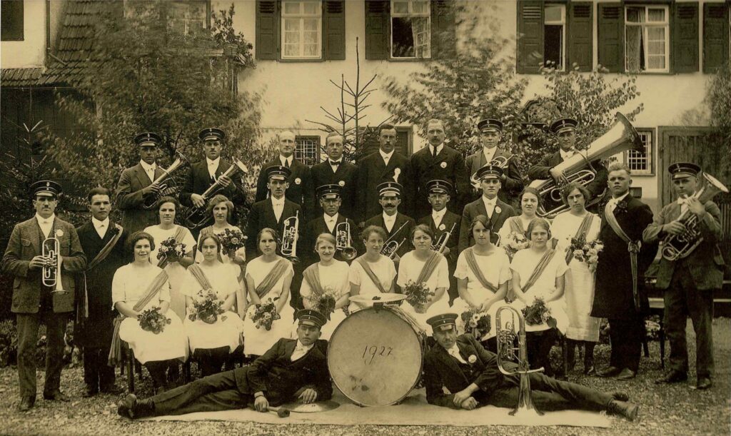 Stiftungsfest 1927 MV Beuren
